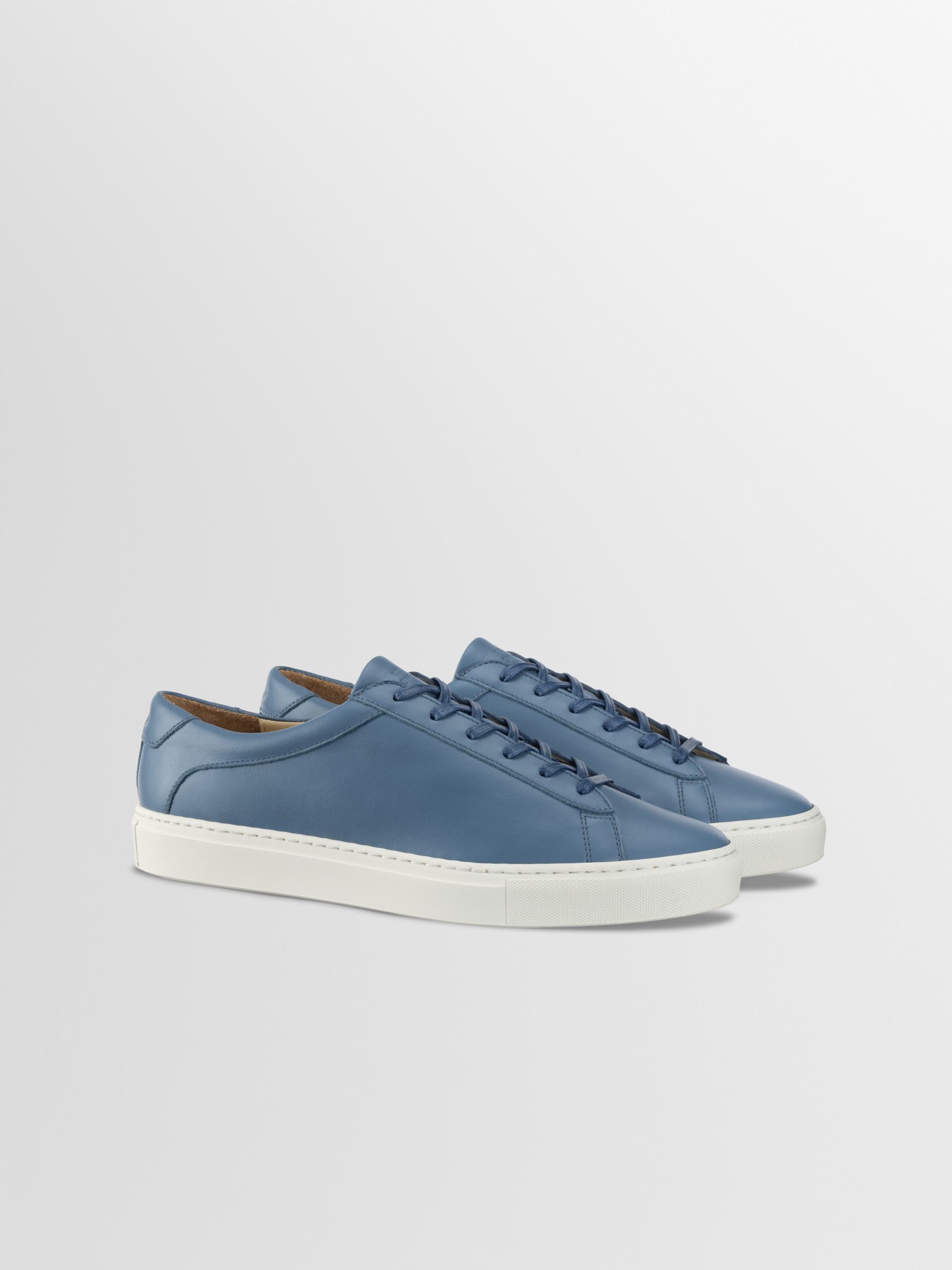 Capri Leather Sneaker in Bay - Image 2