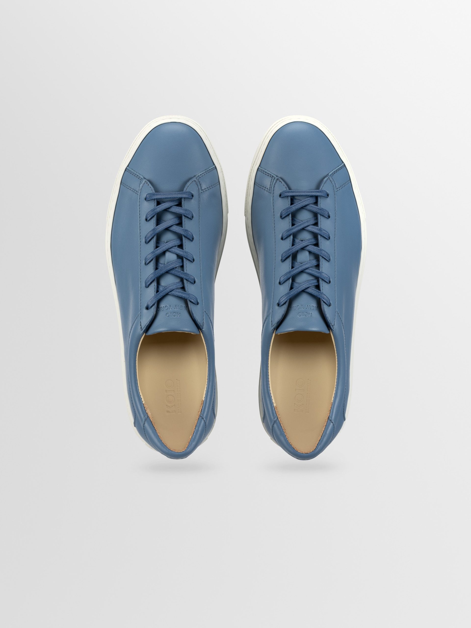 Capri Leather Sneaker in Bay - Image 3