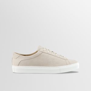 Capri Suede Sneaker in Ivory