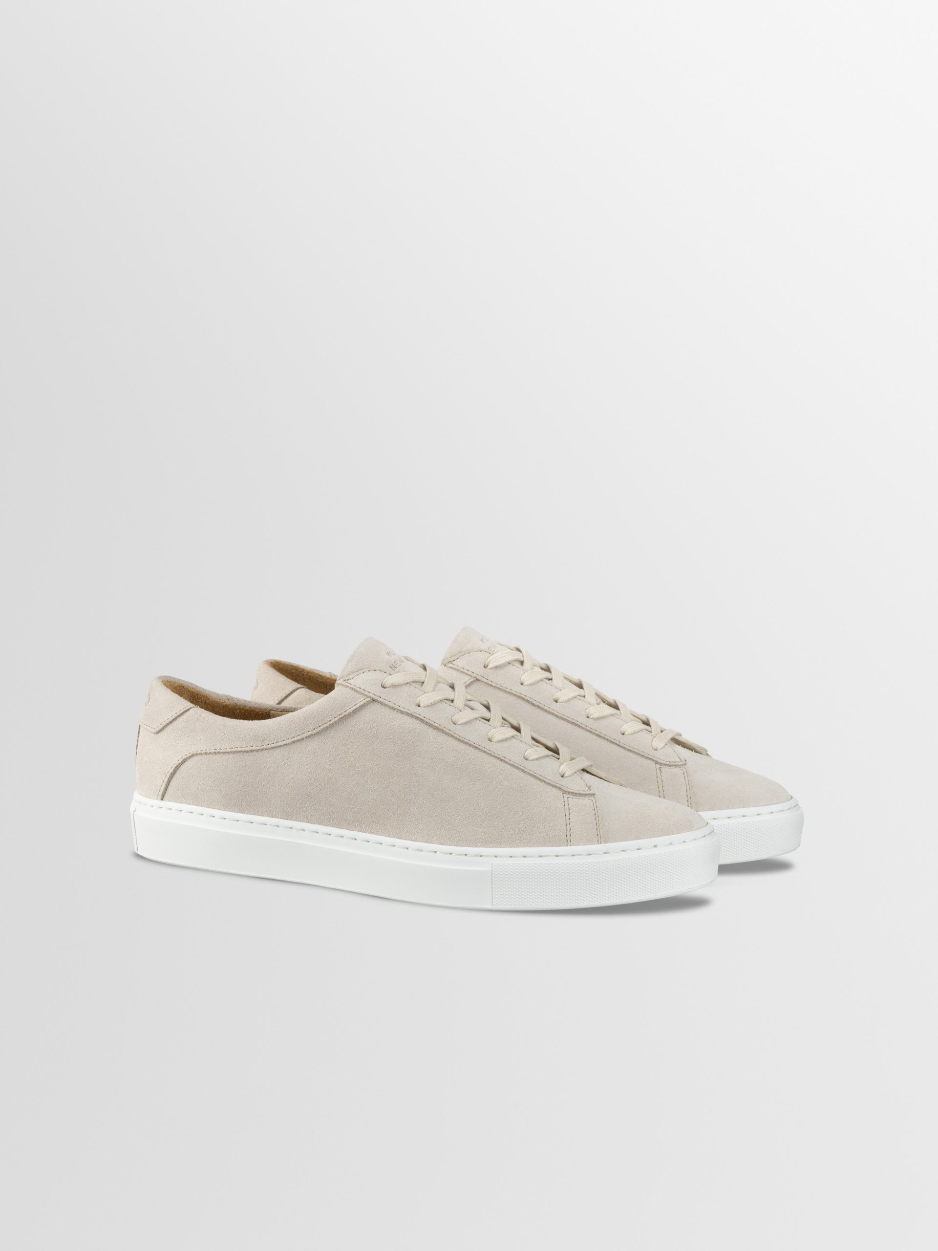 Capri Suede Sneaker in Ivory - Image 2