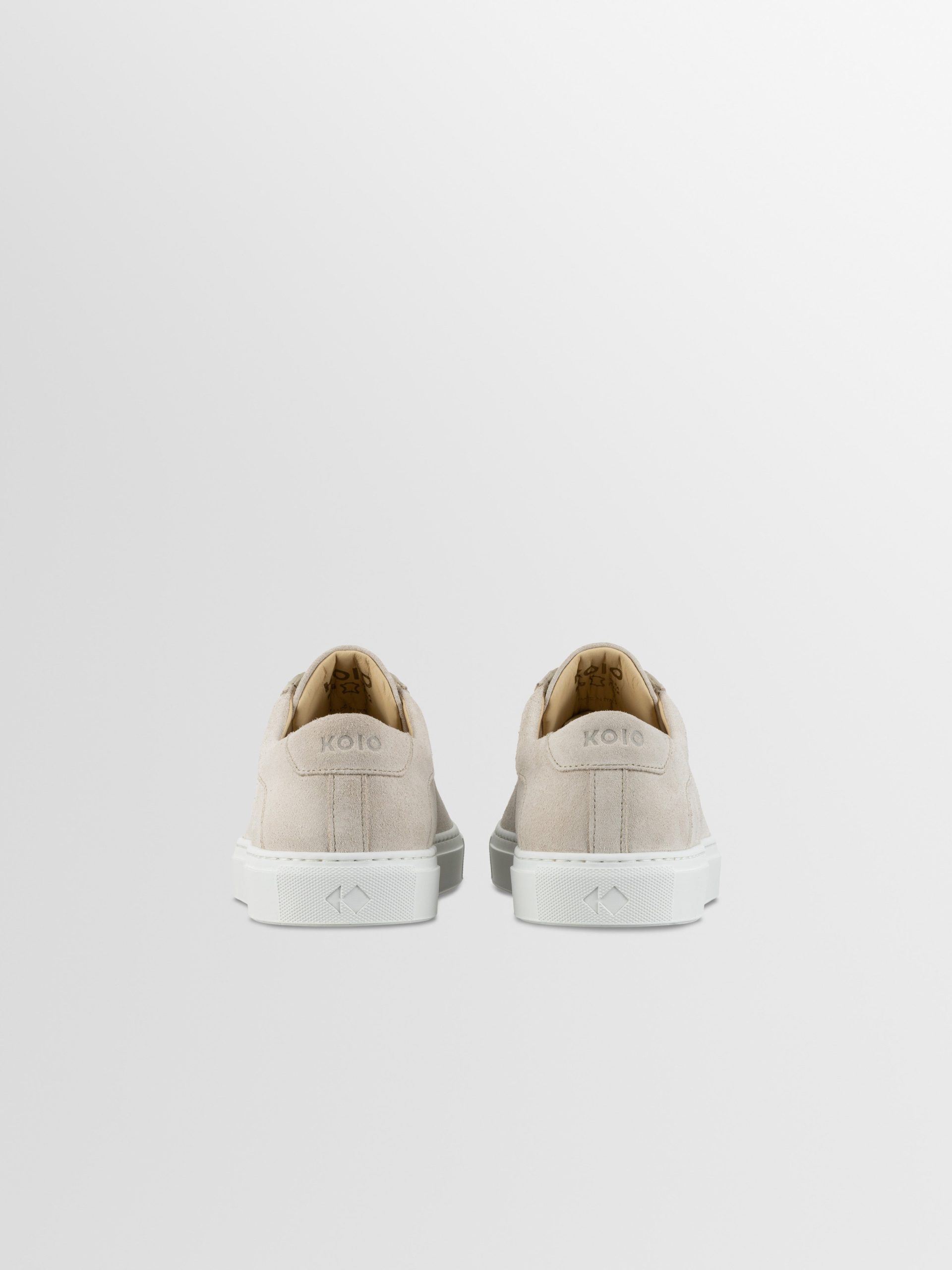Capri Suede Sneaker in Ivory - Image 4