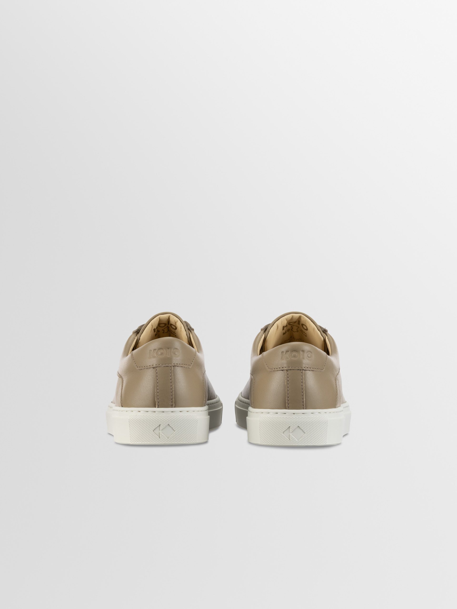Capri Leather Sneaker in Khaki - Image 4