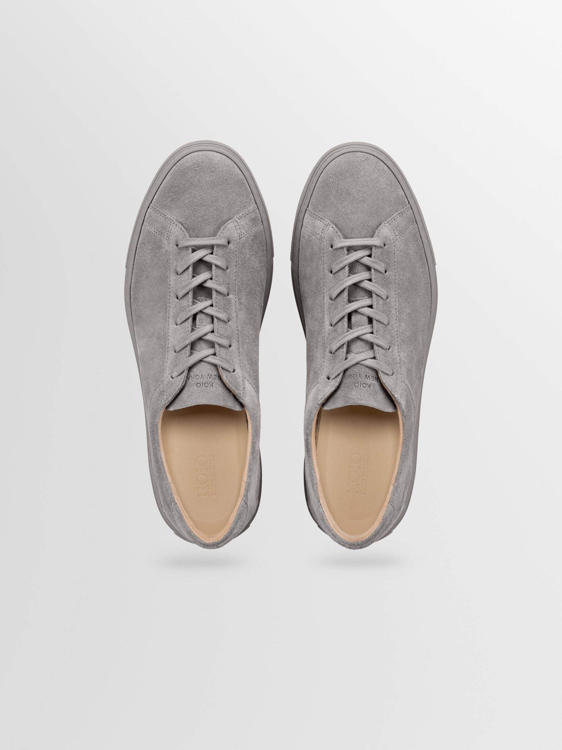 Capri Suede Sneaker in Mineral - Image 3