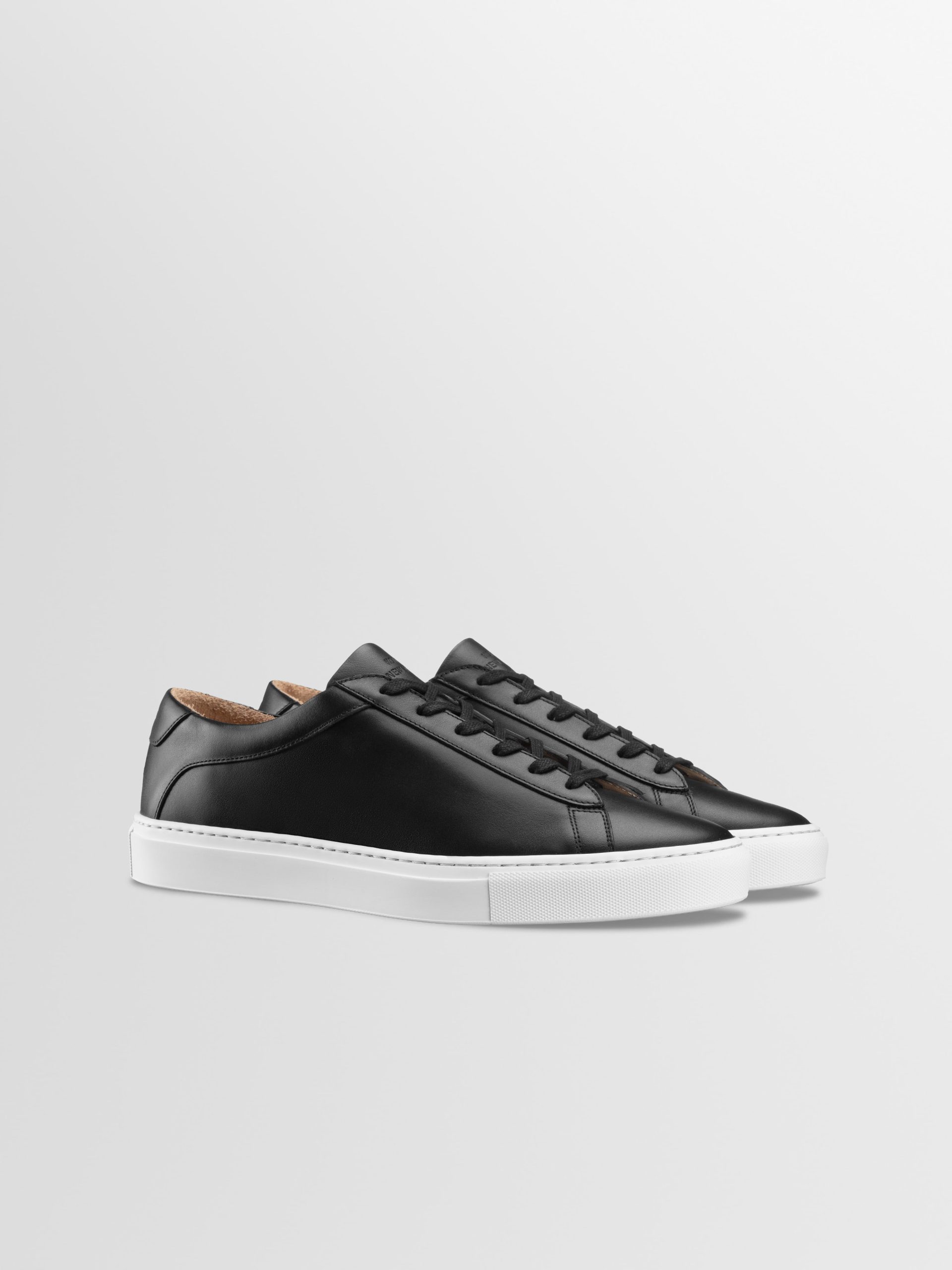 Capri Leather Sneaker in Onyx - Image 2