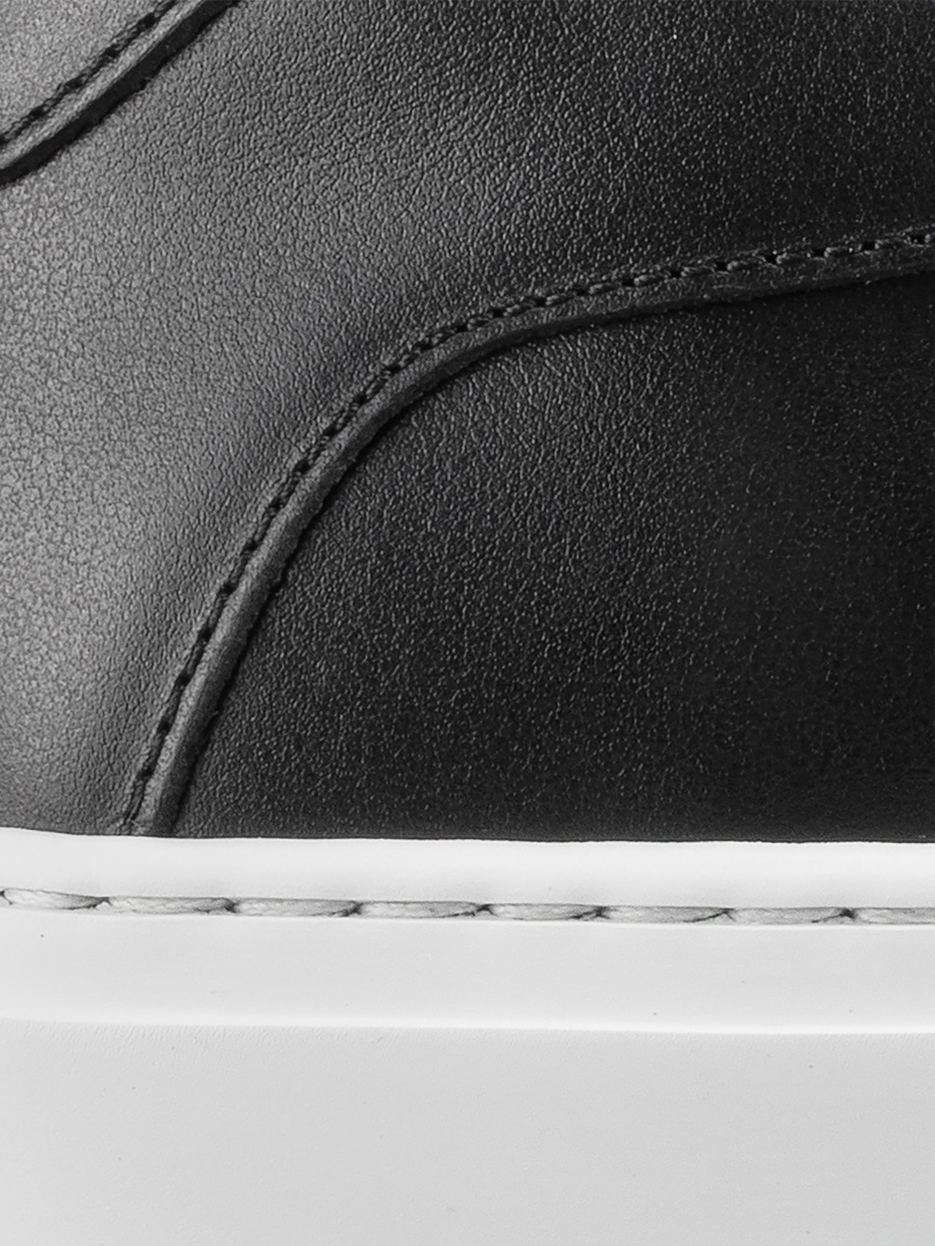 Capri Leather Sneaker in Onyx - Image 5