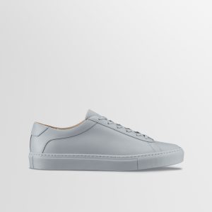 Capri Leather Sneaker in Pebble