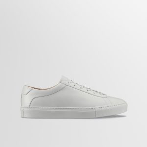 Capri Leather Sneaker in Sandstone