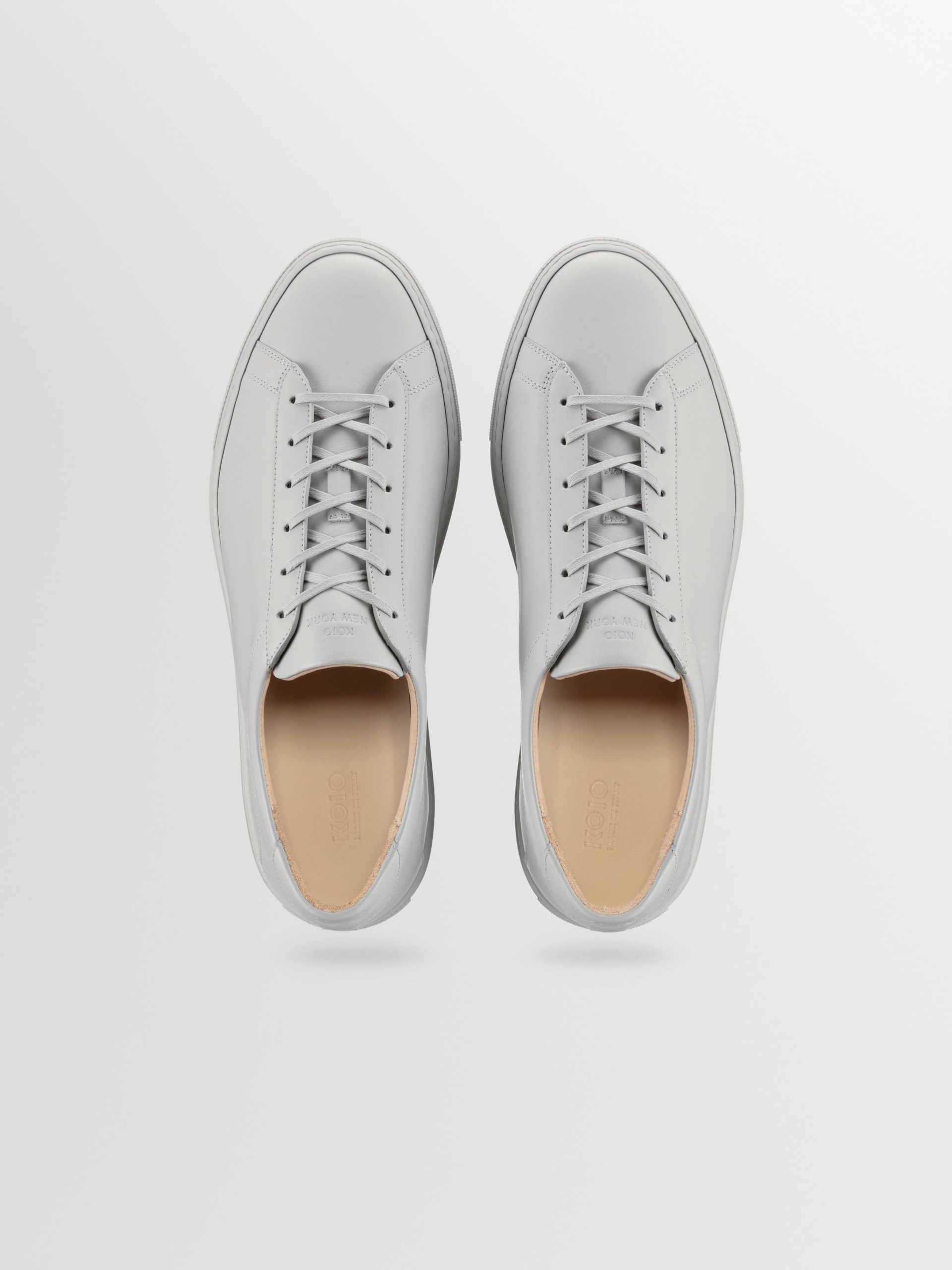Capri Leather Sneaker in Sandstone - Image 3