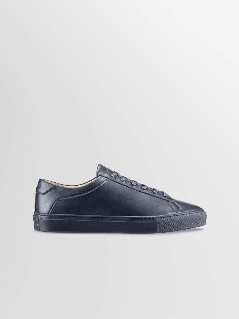 Capri Leather Sneaker in Space