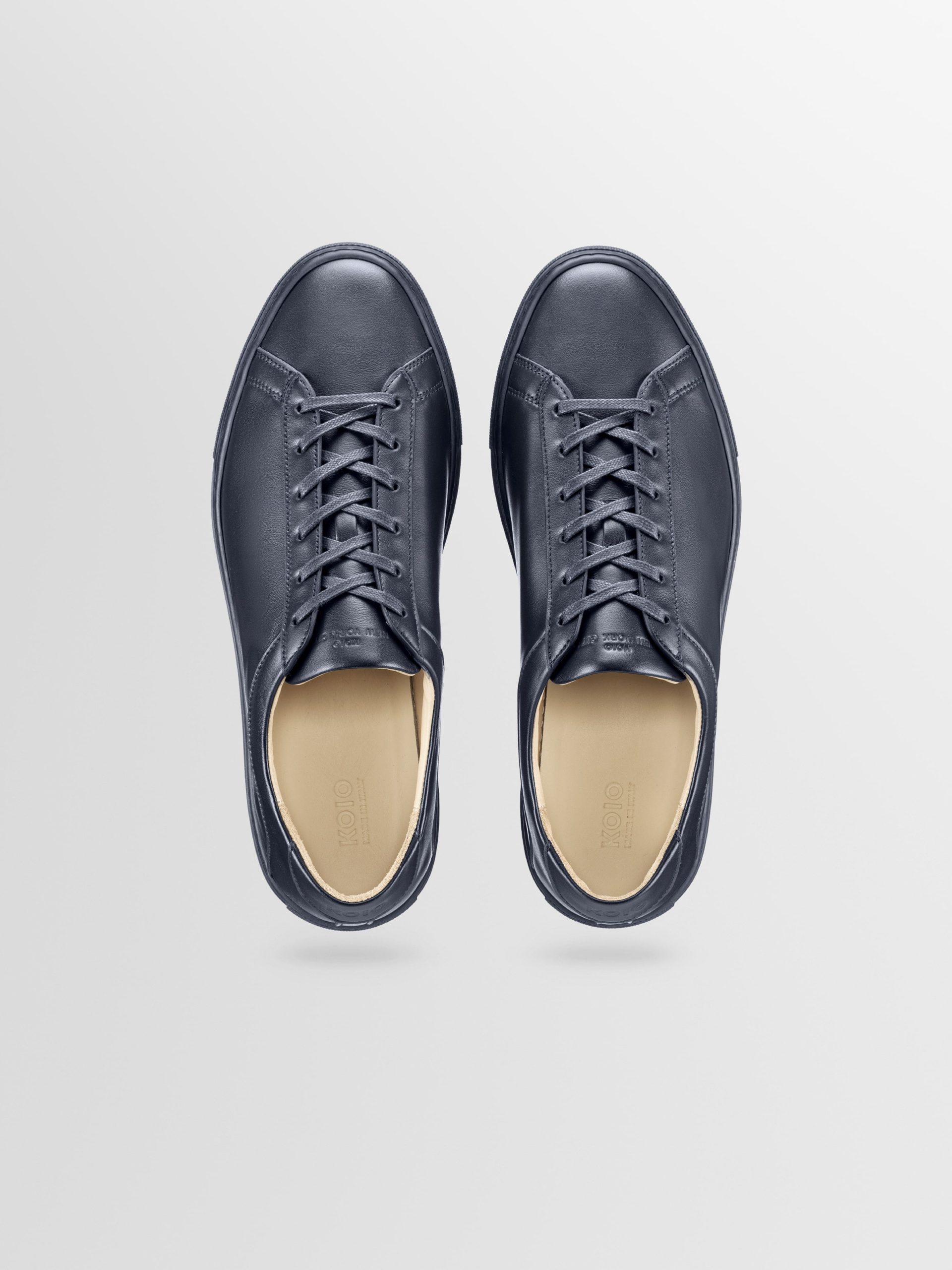 Capri Leather Sneaker in Space - Image 3