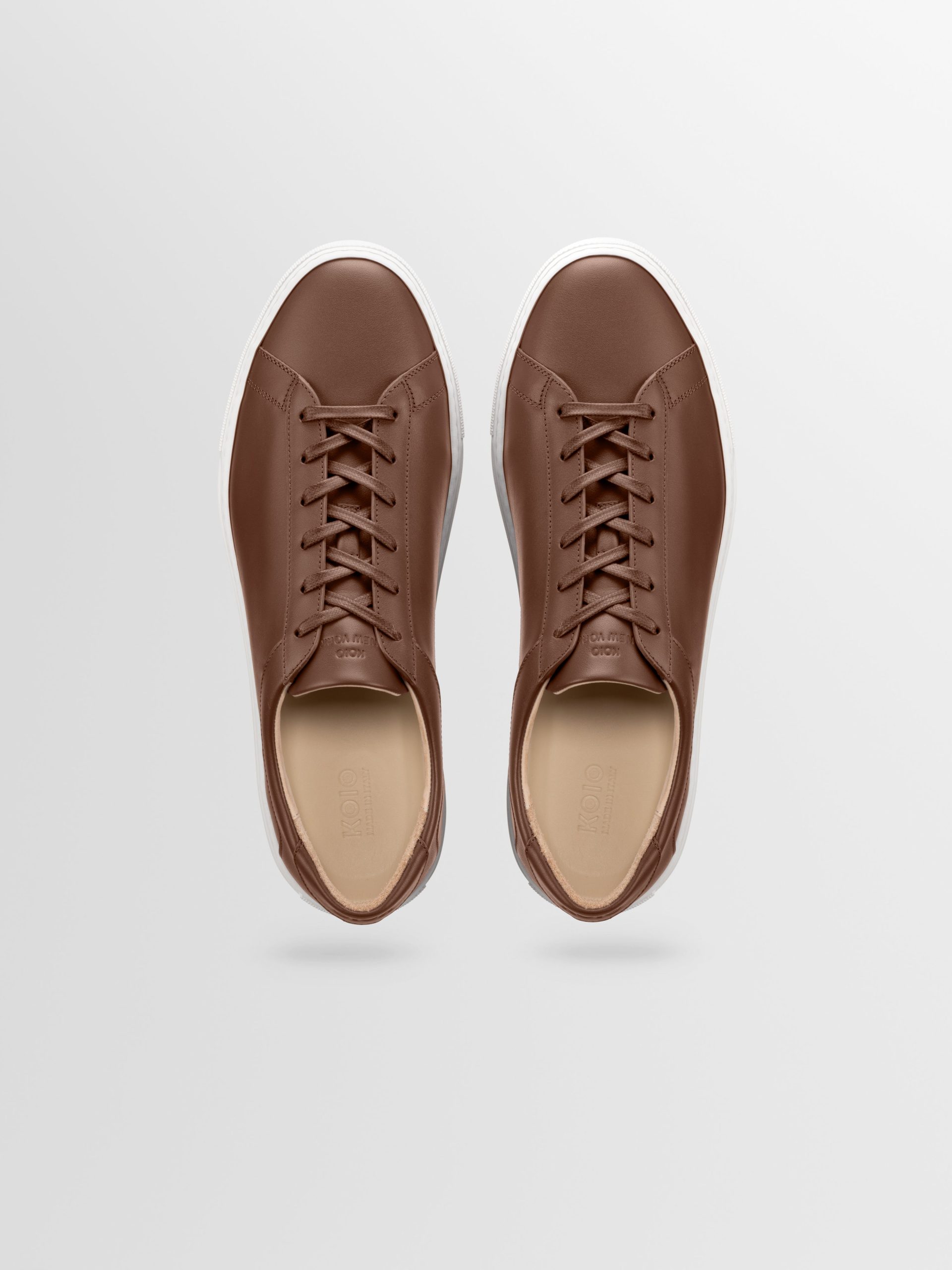 Capri Leather Sneaker in Terra - Image 3