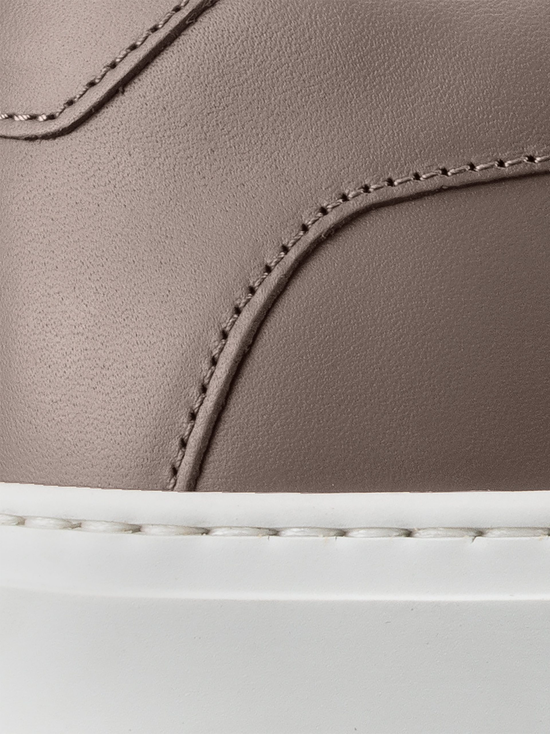 Capri Leather Sneaker in Tundra - Image 5