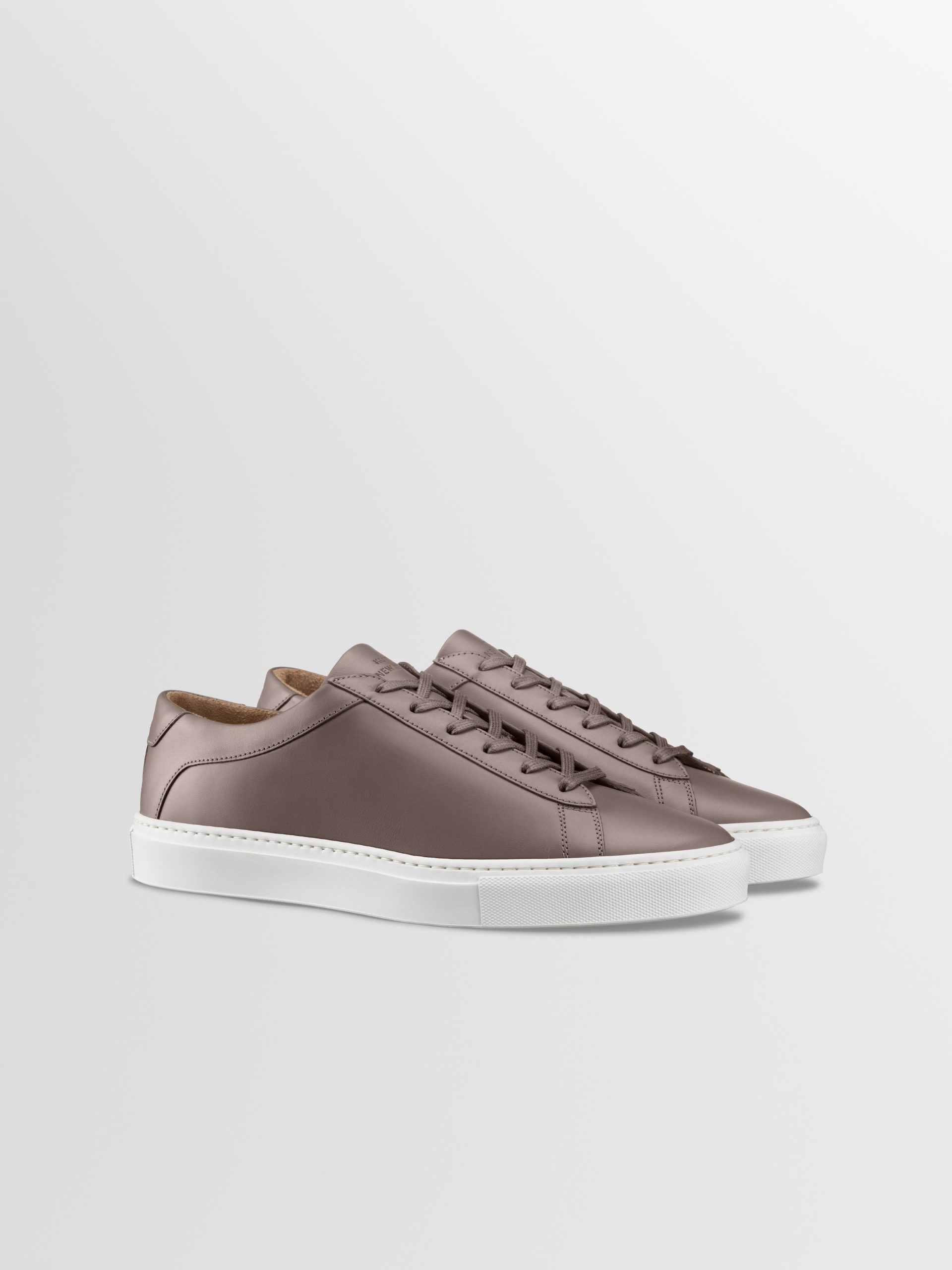 Capri Leather Sneaker in Tundra - Image 2