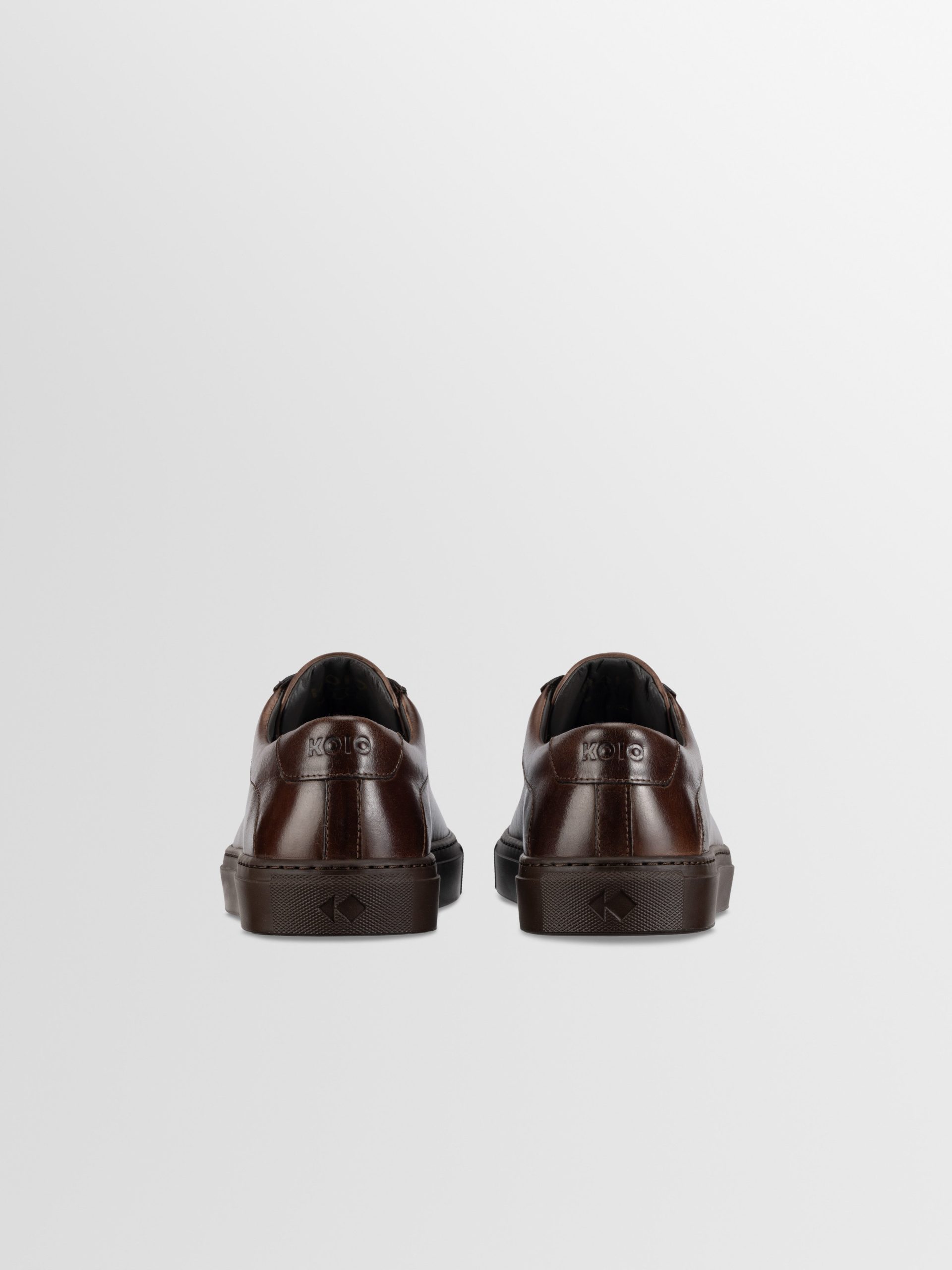 Capri Leather Sneaker in Antica Caffe - Image 4