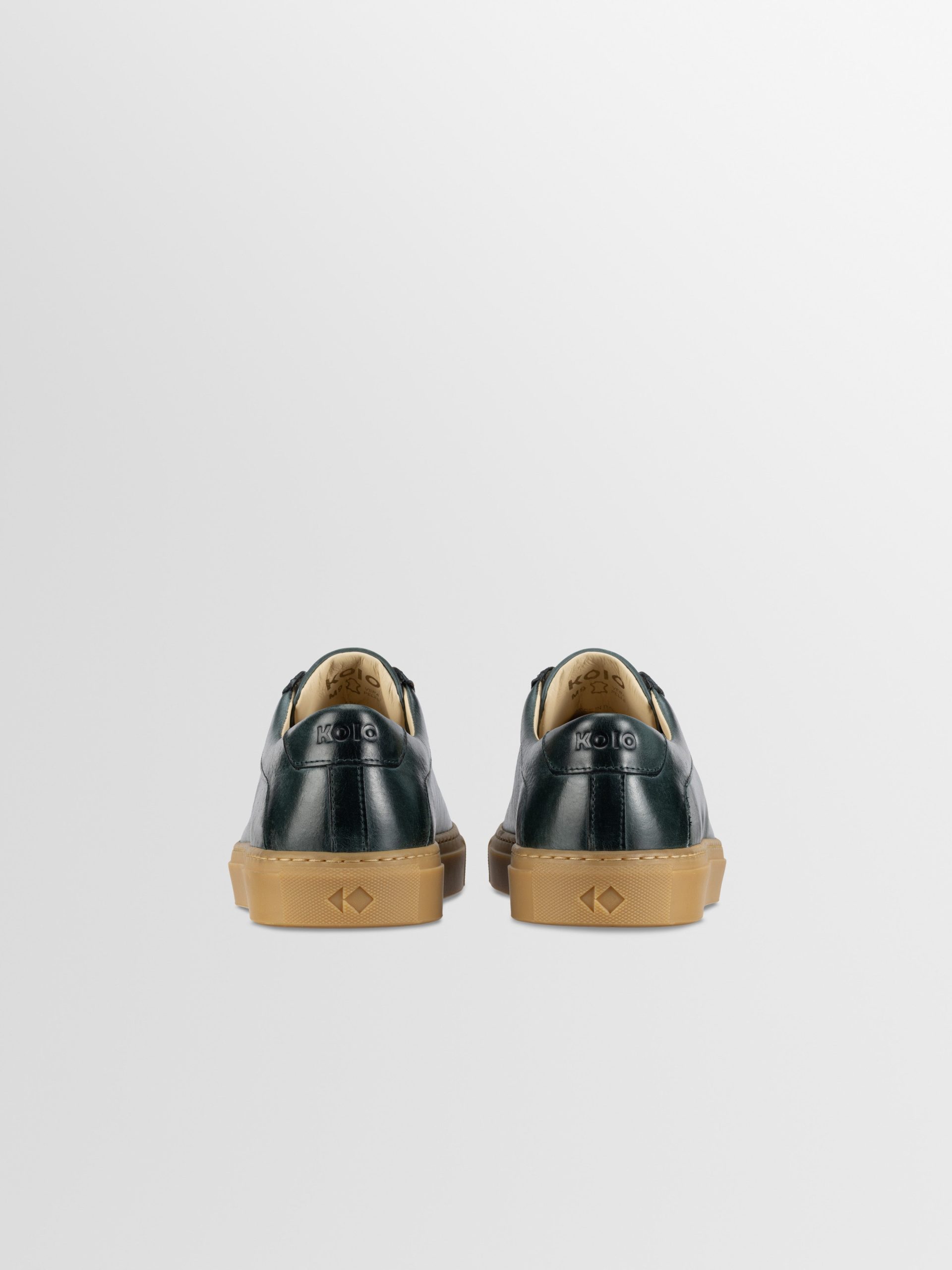 Capri Leather Sneaker in Antica Forest - Image 4