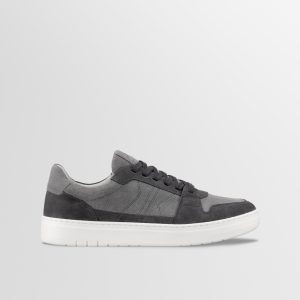 Carrara Suede Sneaker in Ash Gray