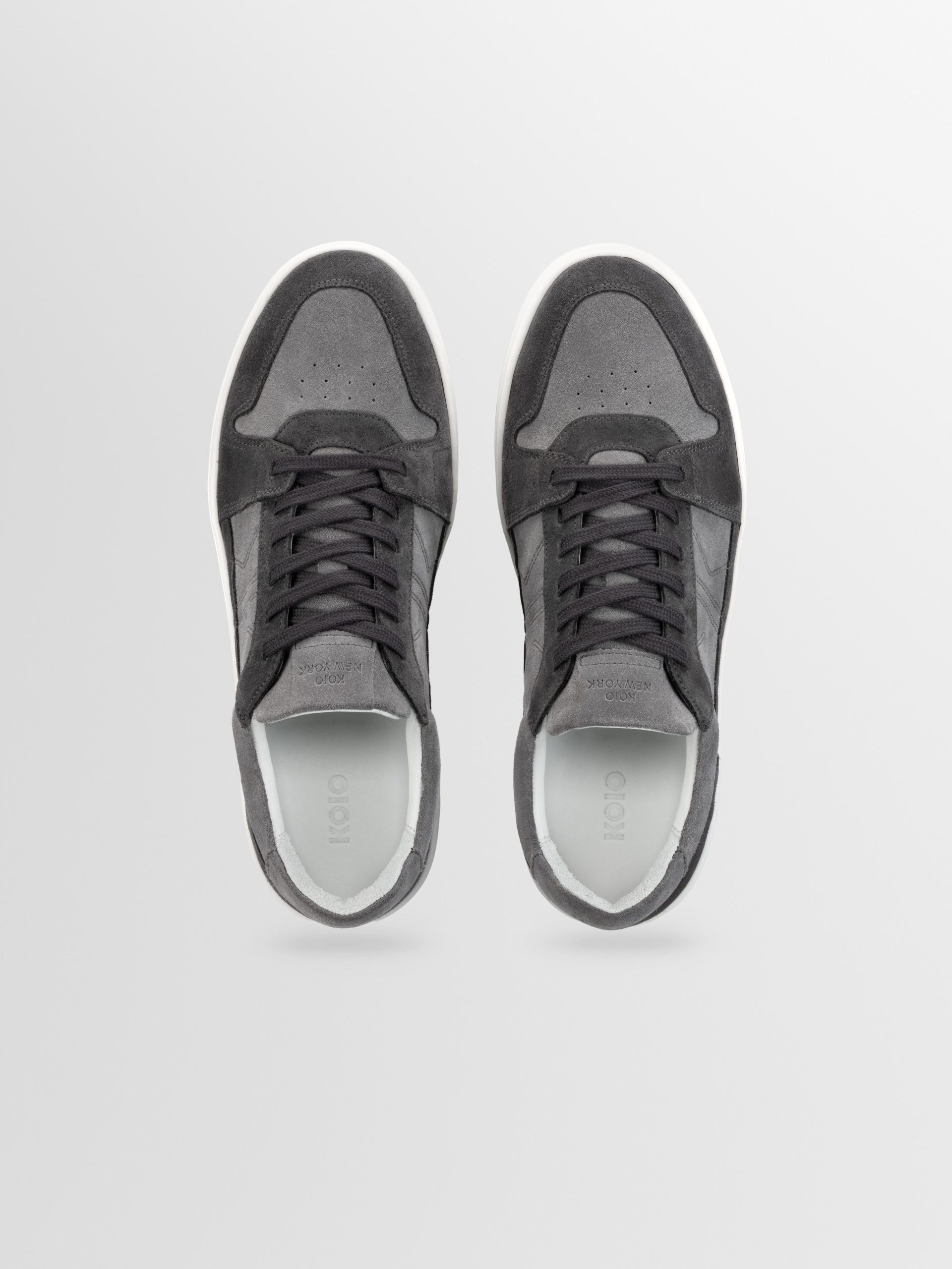 Carrara Suede Sneaker in Ash Gray - Image 3
