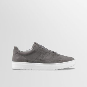 Carrara Suede Sneaker in Graphite