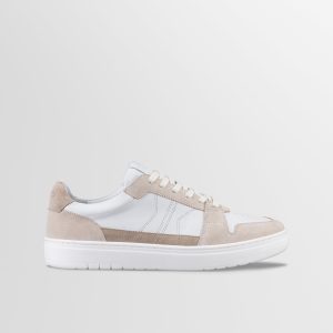 Carrara Suede Sneaker in Oyster