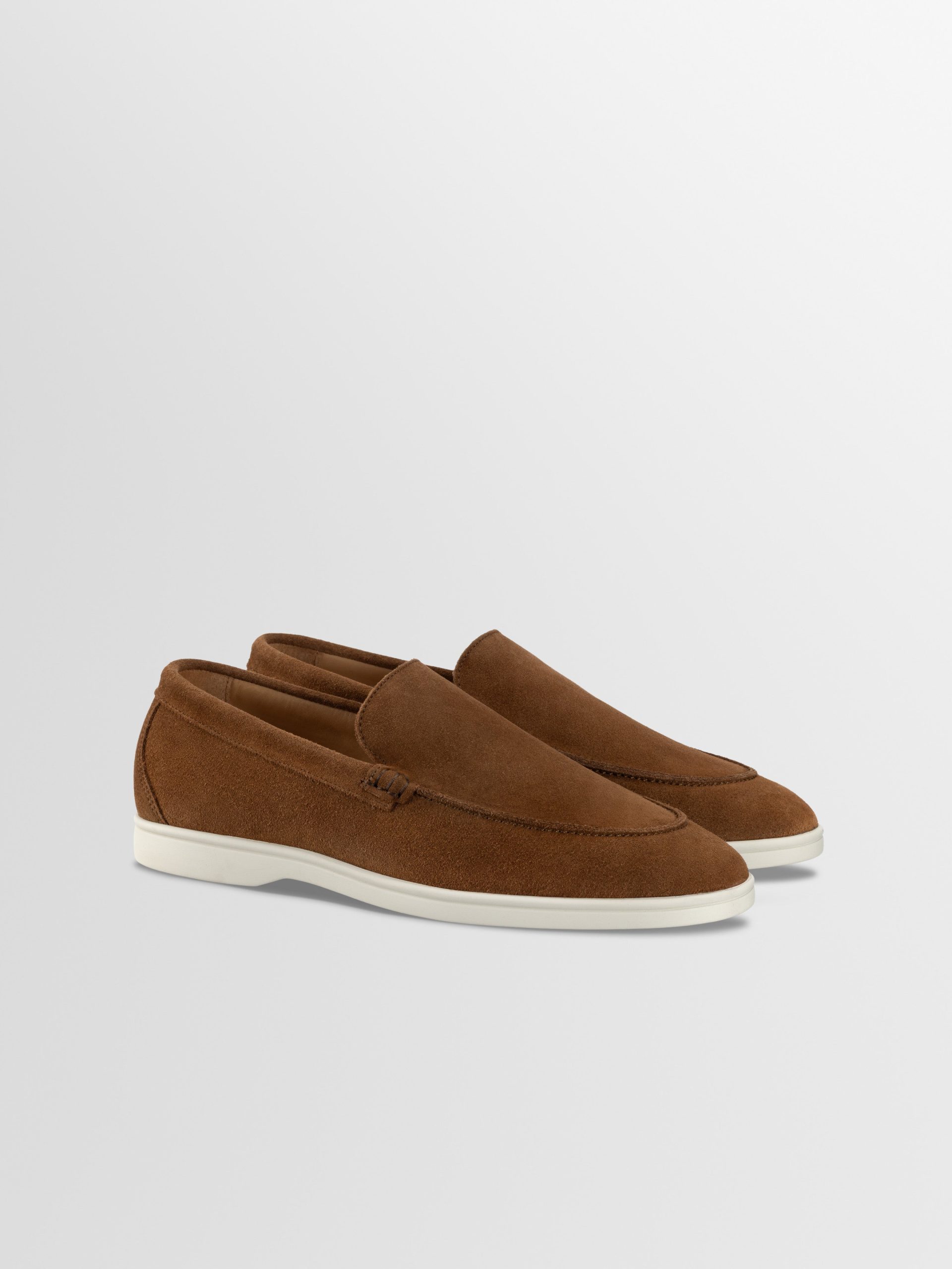Catania Suede Loafer in Cognac - Image 2