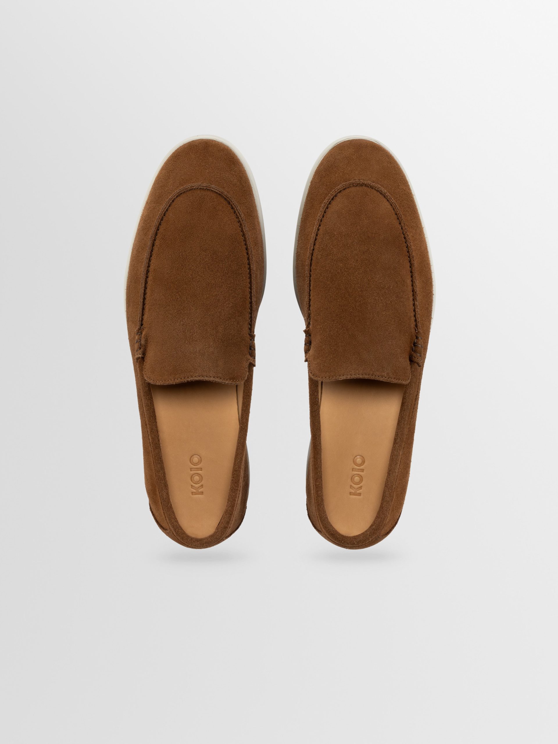 Catania Suede Loafer in Cognac - Image 3