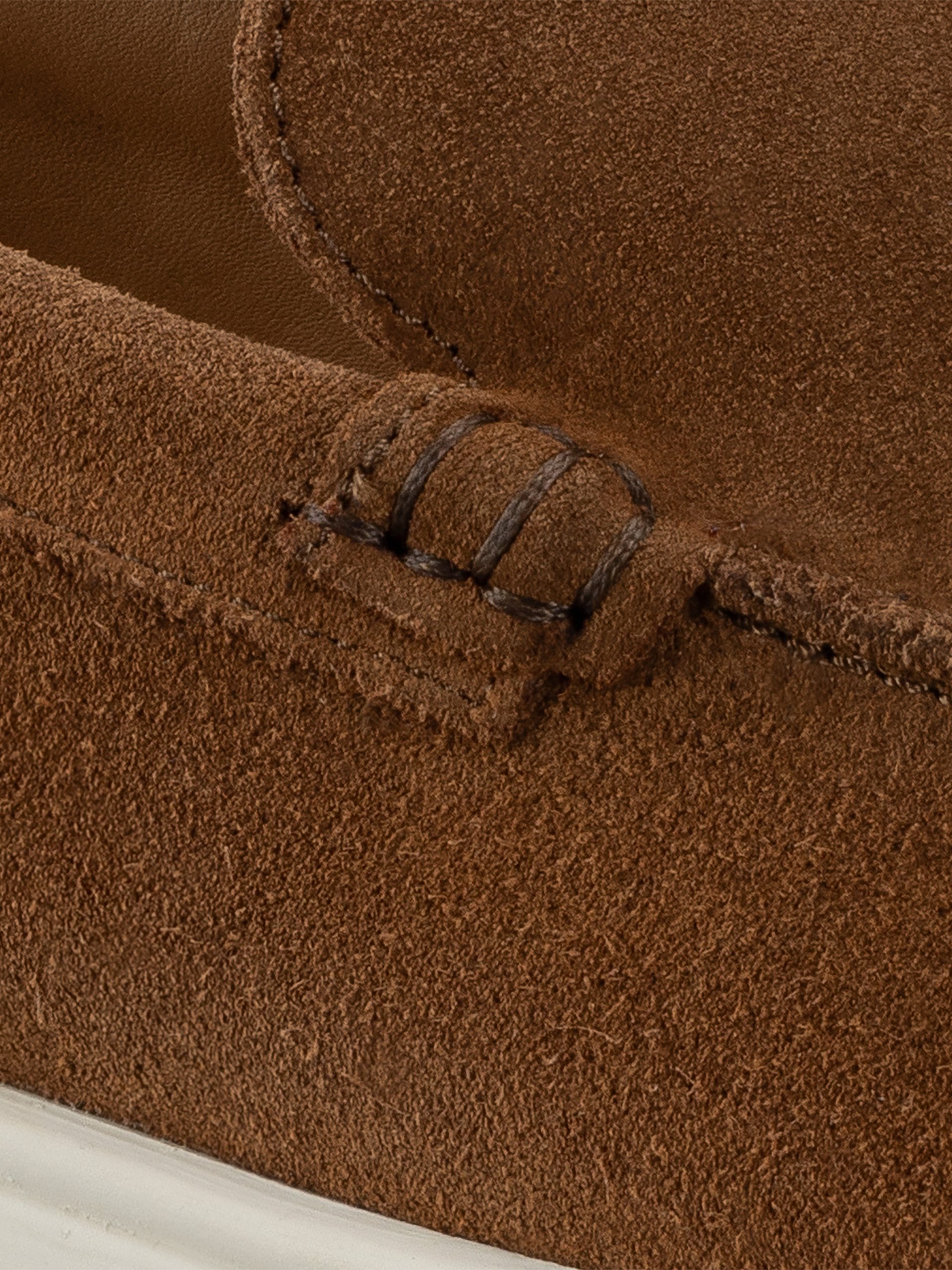 Catania Suede Loafer in Cognac - Image 5