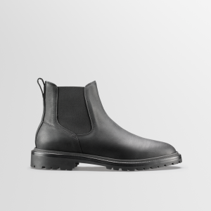 Fermo Leather Boot in Nero