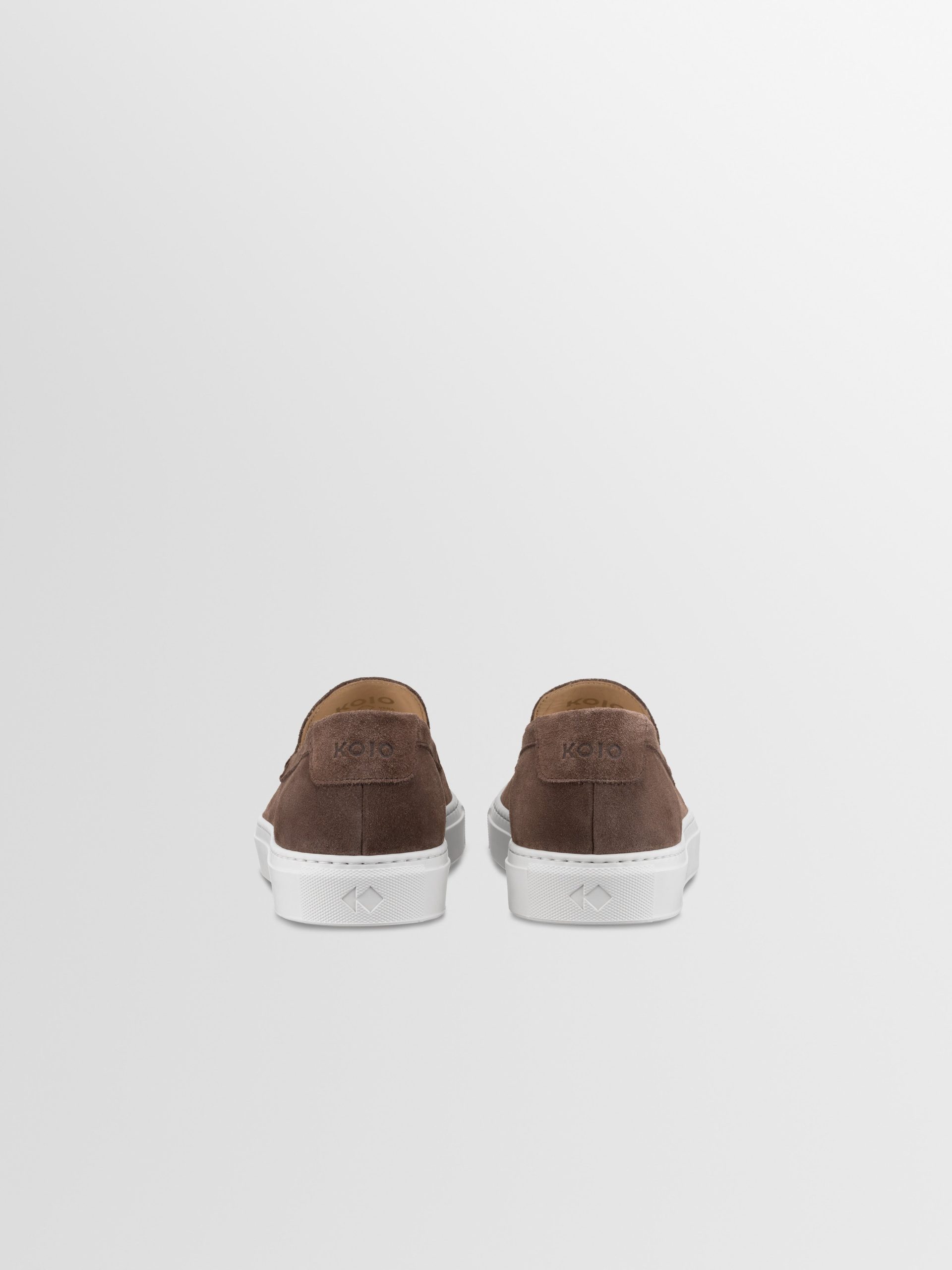 Lido Suede Loafer in Walnut - Image 4
