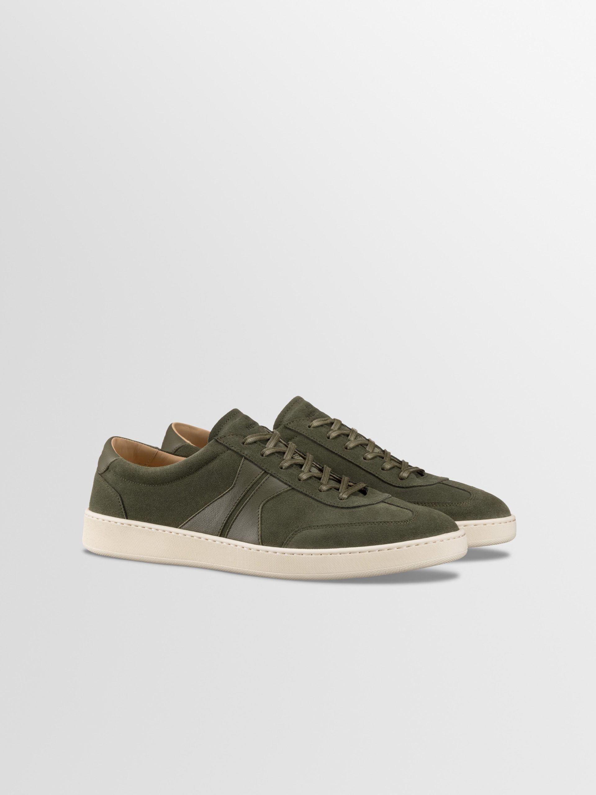 Monza Suede Sneaker in Birch - Image 2