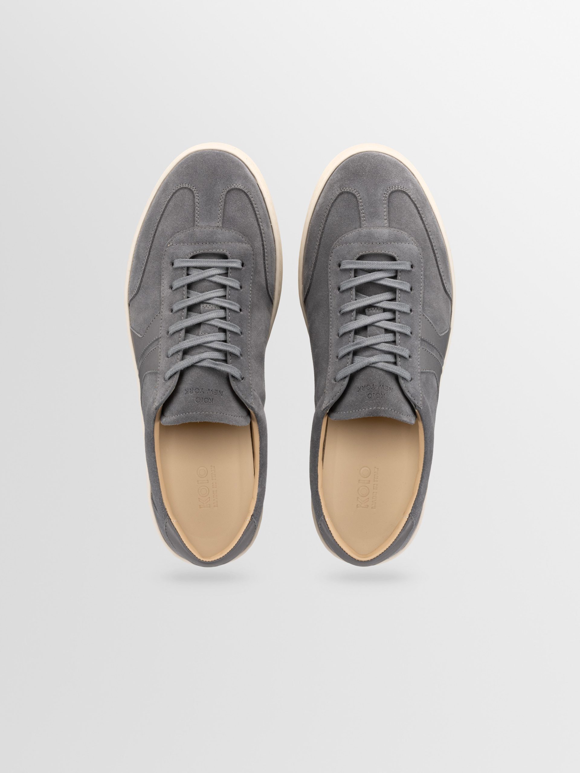 Monza Suede Sneaker in Falcon - Image 3