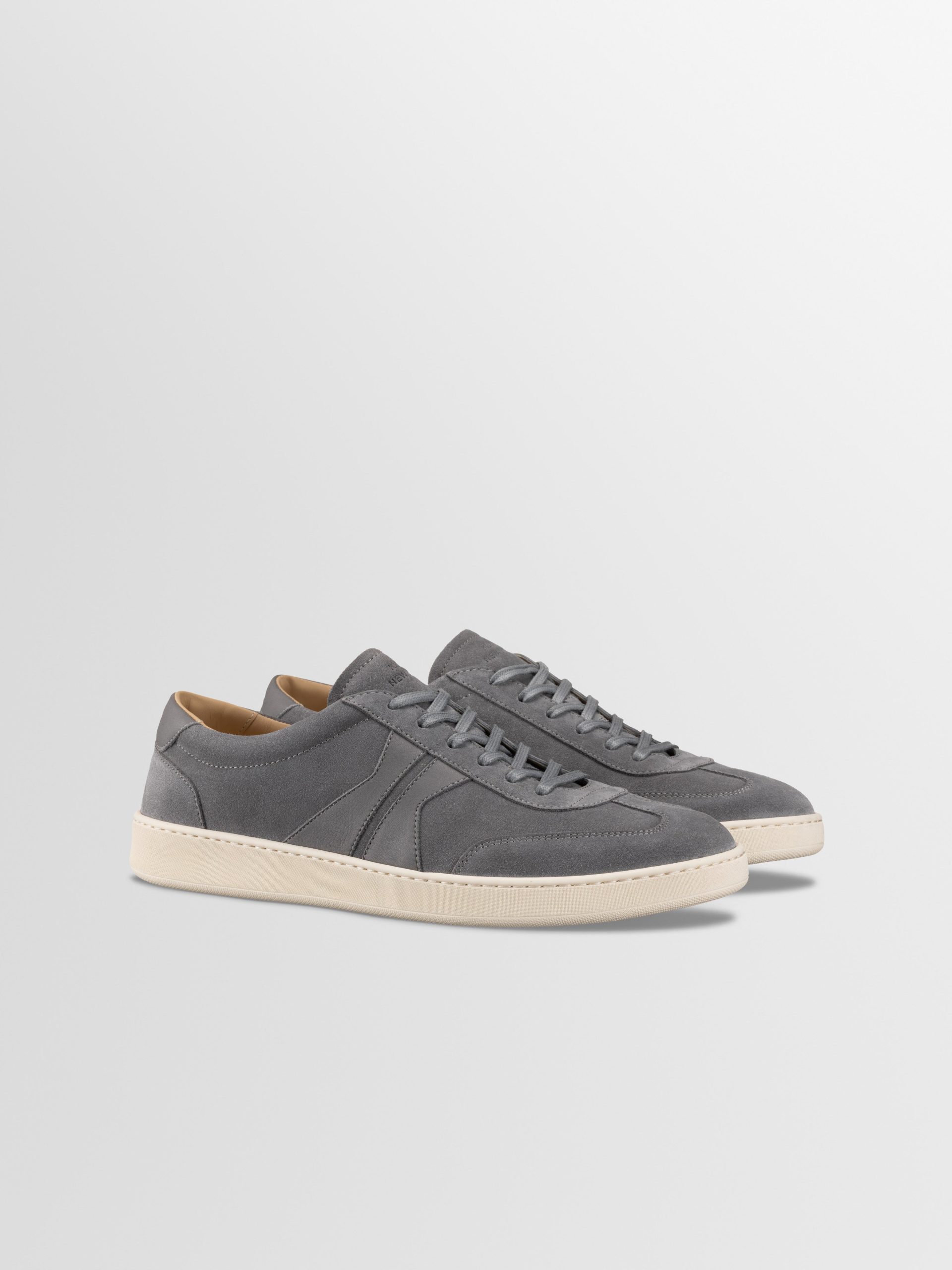 Monza Suede Sneaker in Falcon - Image 2