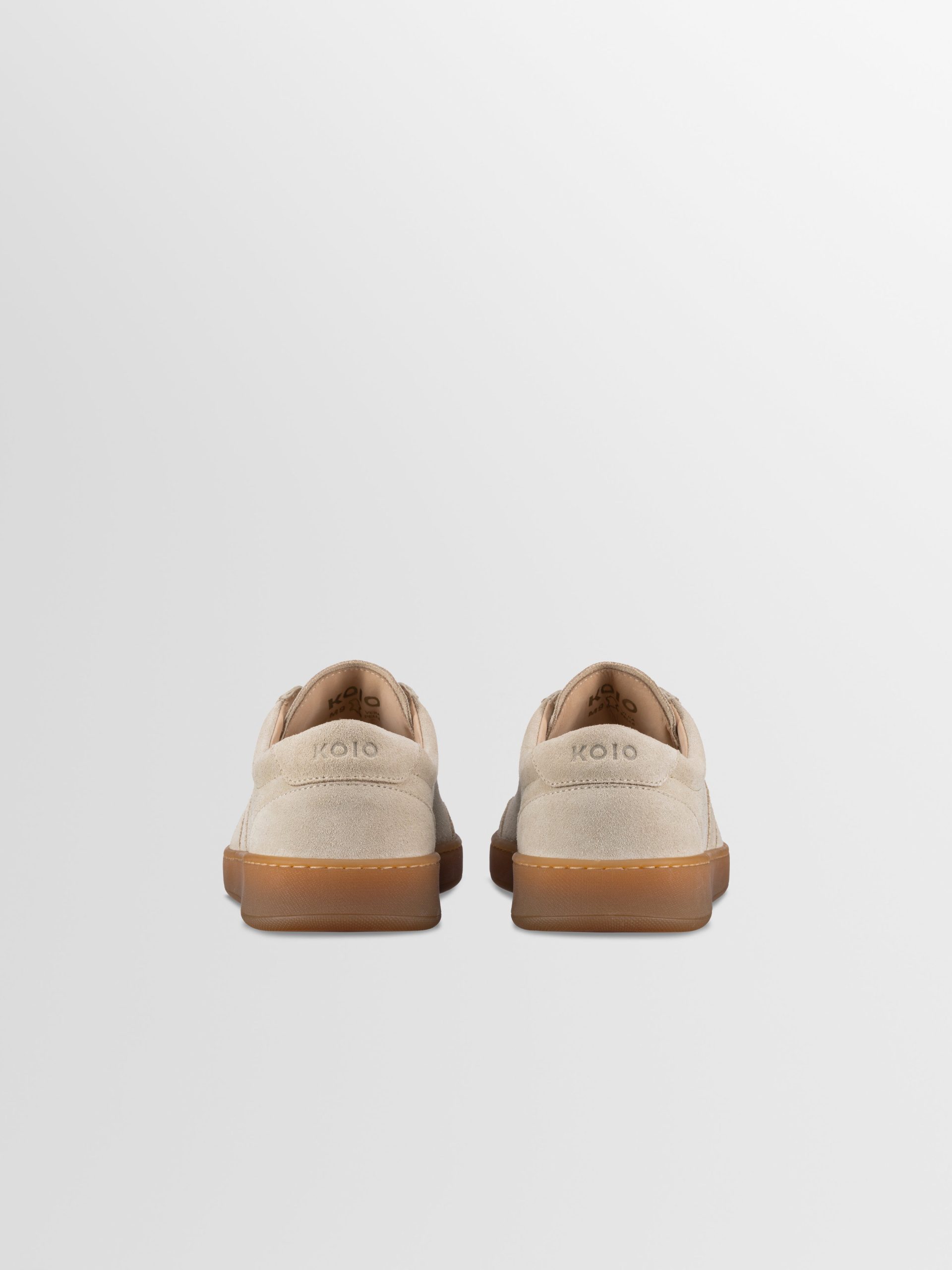 Monza Suede Sneaker in Papyrus - Image 4