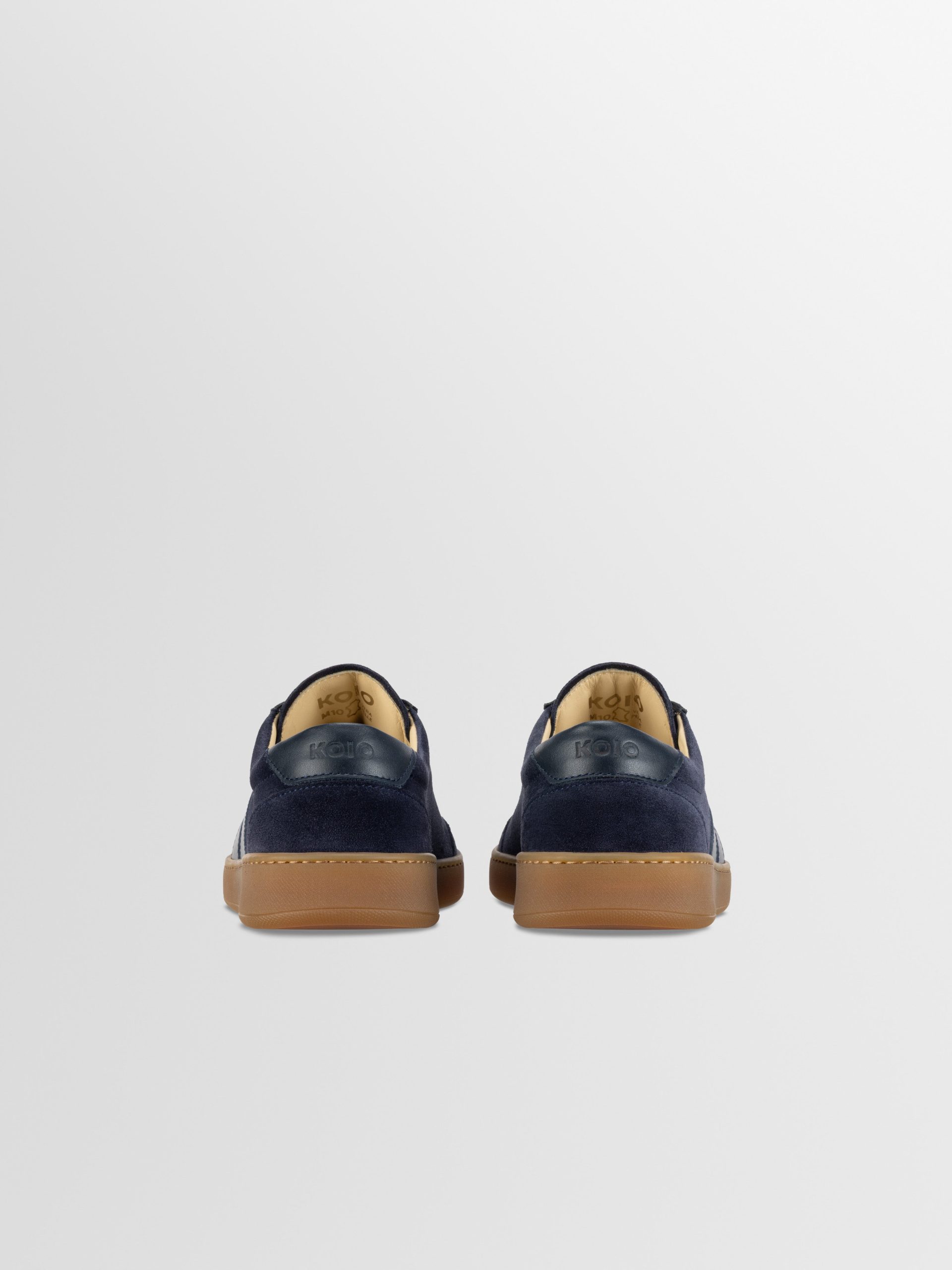 Monza Leather & Suede Sneaker in Universe - Image 4