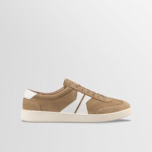 Monza Suede Sneaker in Wheat