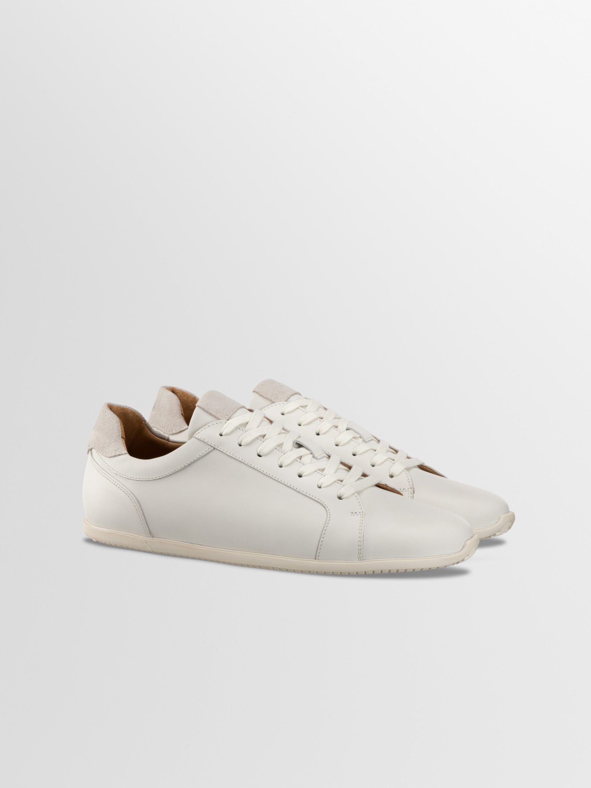 Parma Leather Sneaker in Bone - Image 2