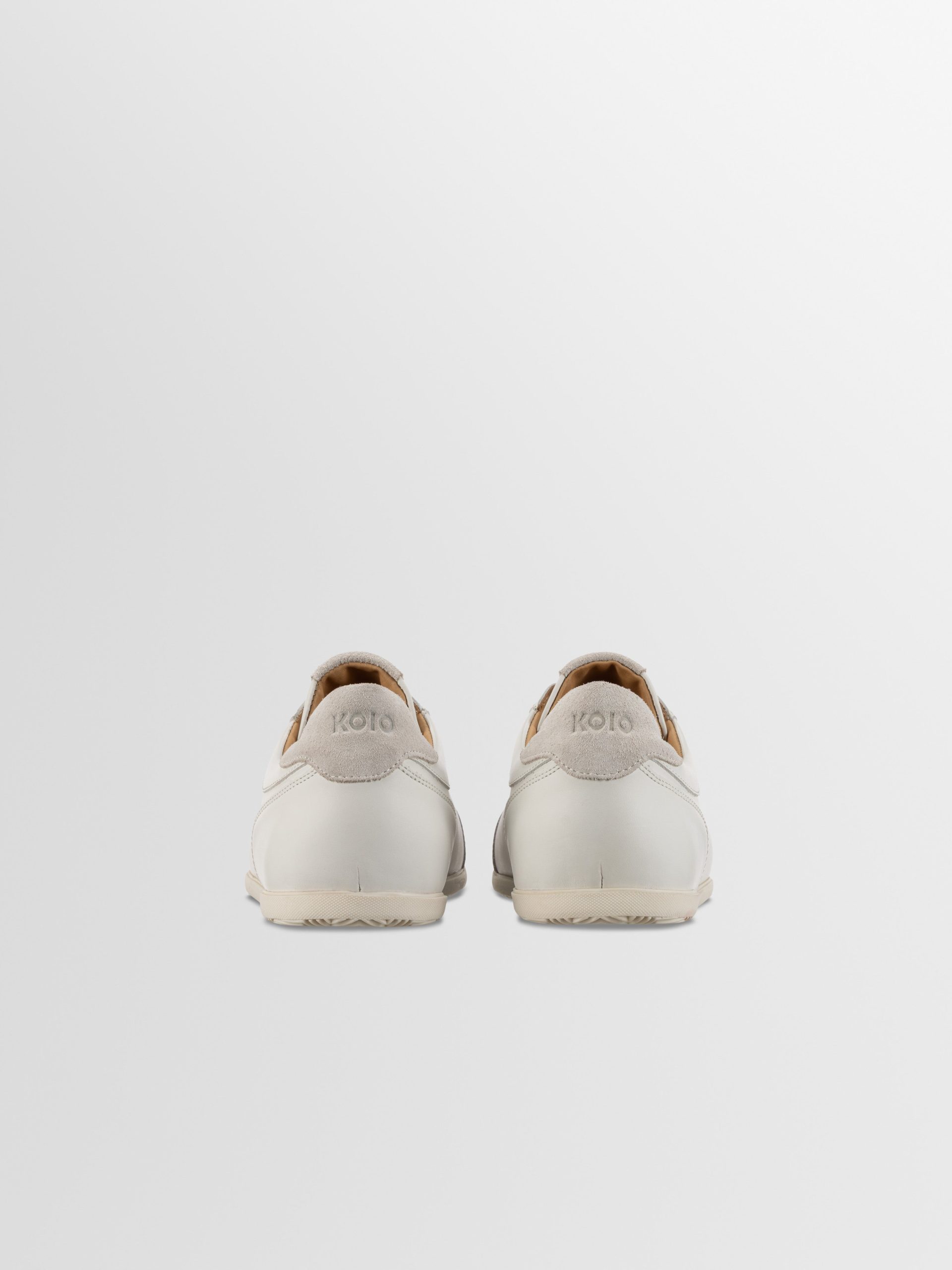 Parma Leather Sneaker in Bone - Image 4