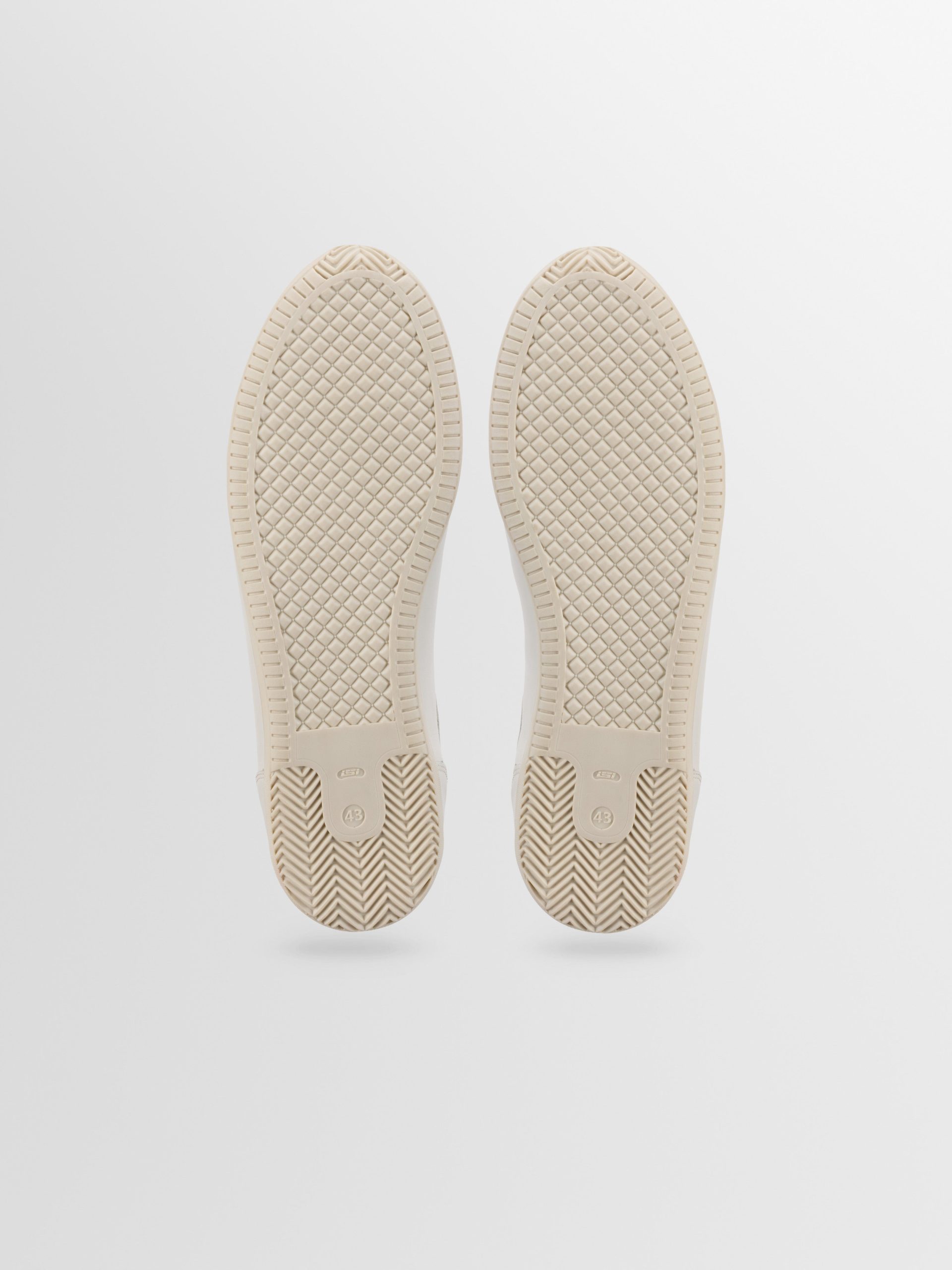 Parma Leather Sneaker in Bone - Image 6