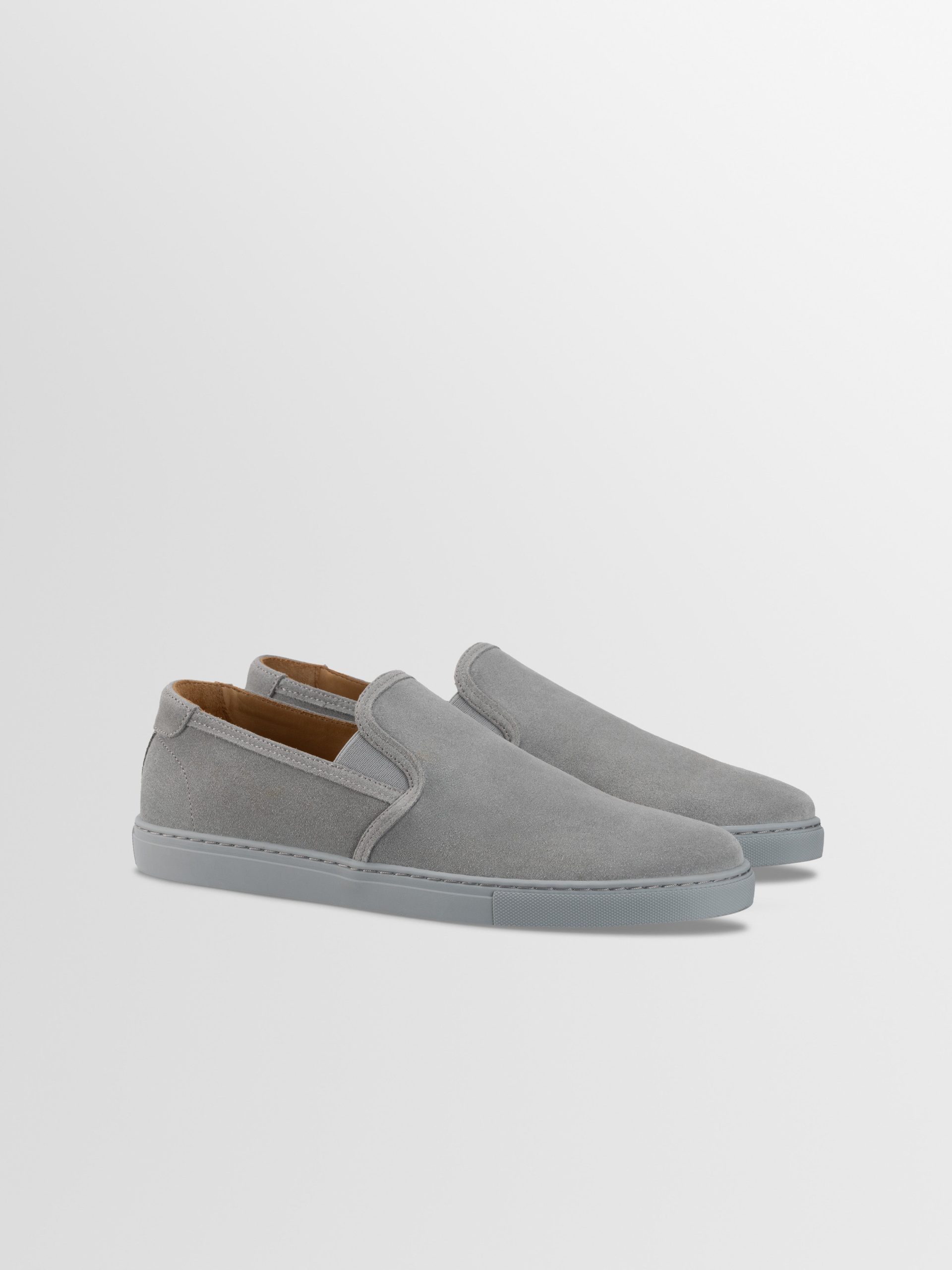 Taranto Suede Sneaker in Grey - Image 2