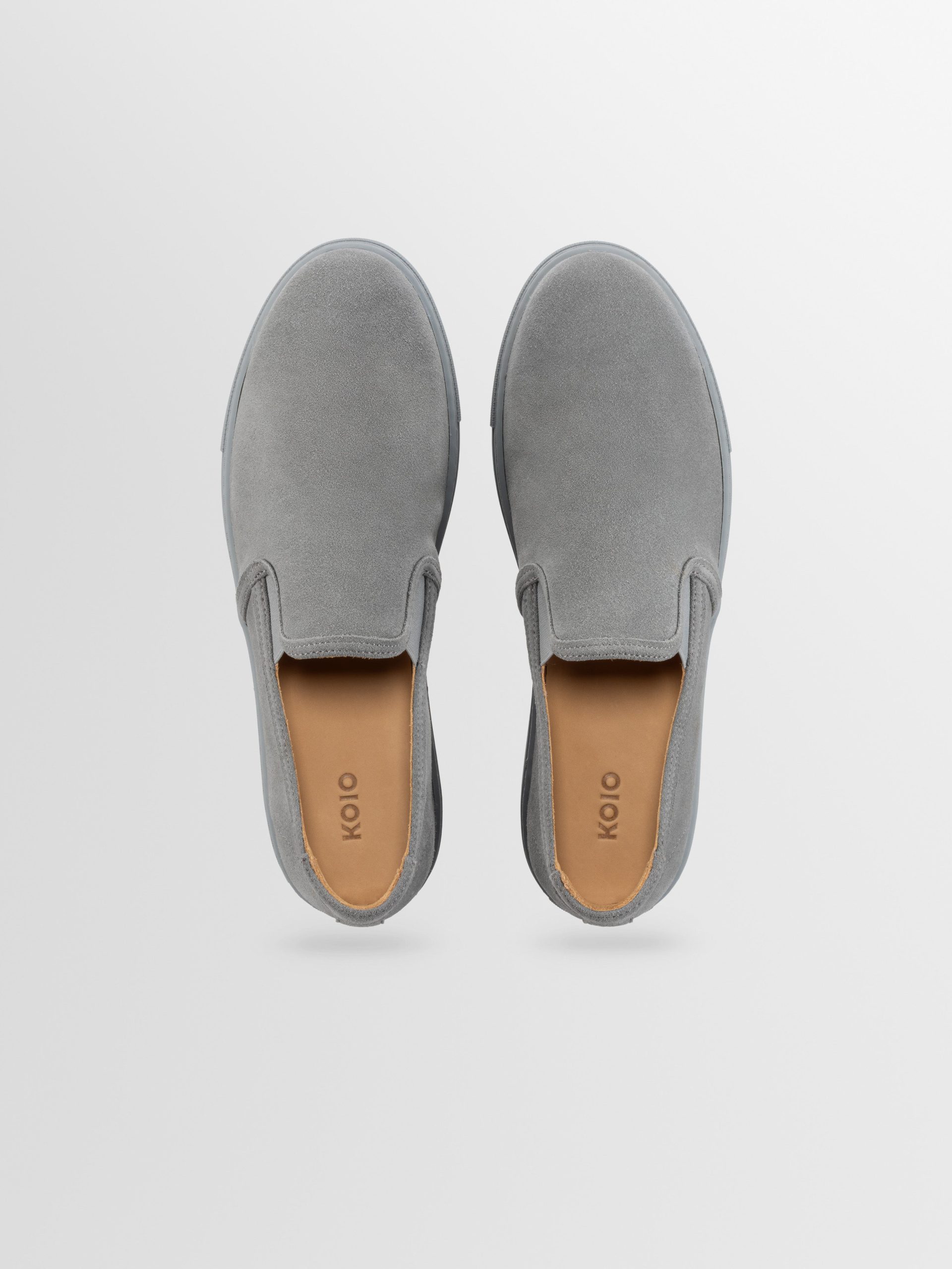 Taranto Suede Sneaker in Grey - Image 3