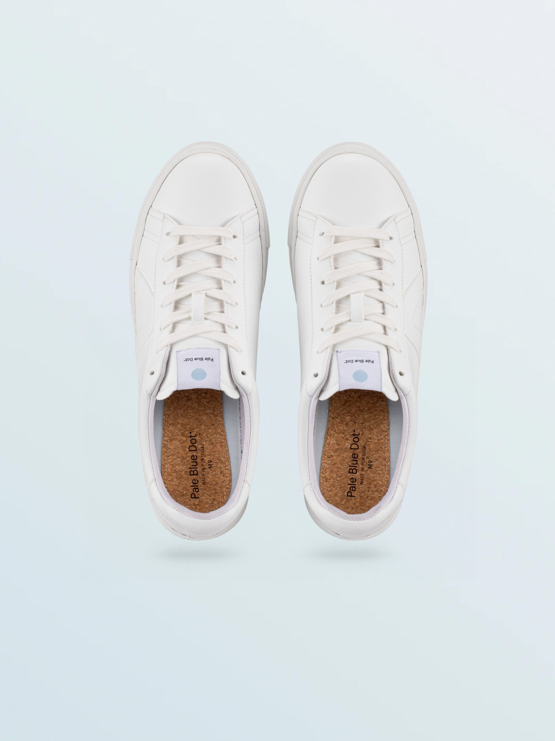 Vegan 01 Sneaker in Triple White - Image 3